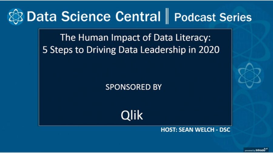 DSC Podcast Series: The Human Impact of Data Literacy: 5 Steps to Driving Data Leadership in 2020 – Vimeo thumbnail