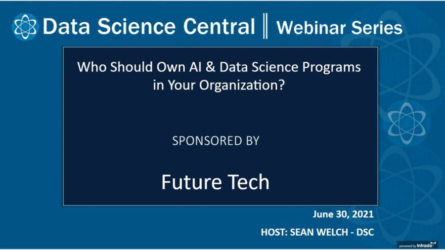 DSC Webinar Series: Who Should Own AI & Data Science Programs in Your Organization? – Vimeo thumbnail