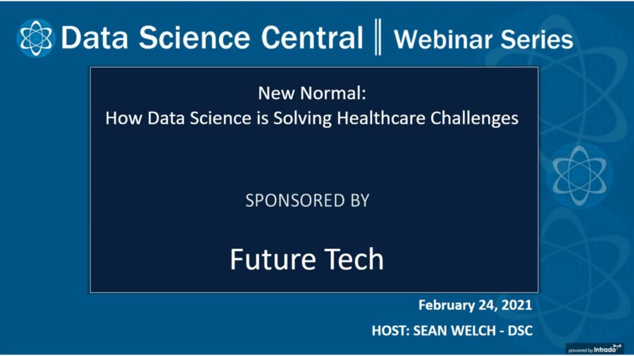 DSC Webinar Series: New Normal: How Data Science is Solving Healthcare Challenges – Vimeo thumbnail