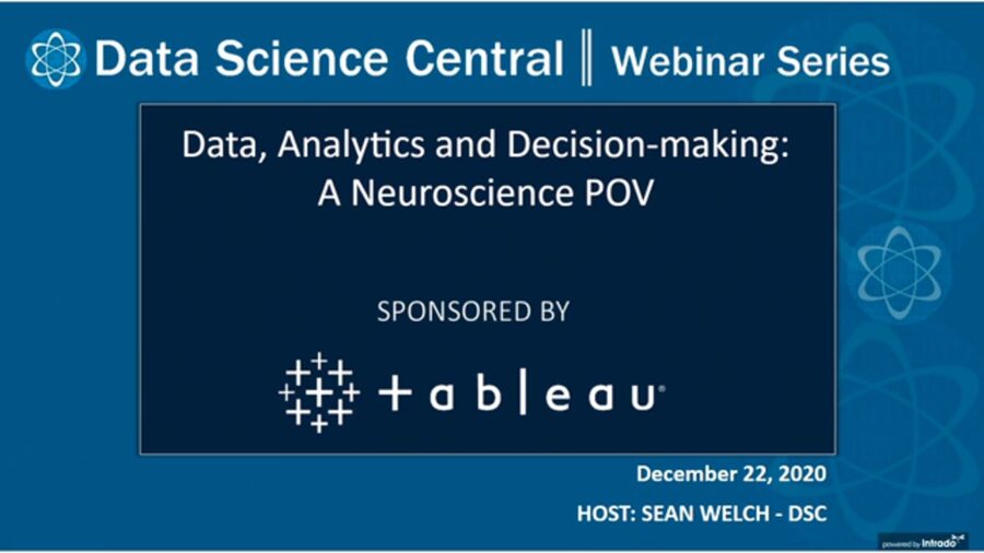 DSC Webinar Series: Data, Analytics and Decision-making: A Neuroscience POV – Vimeo thumbnail