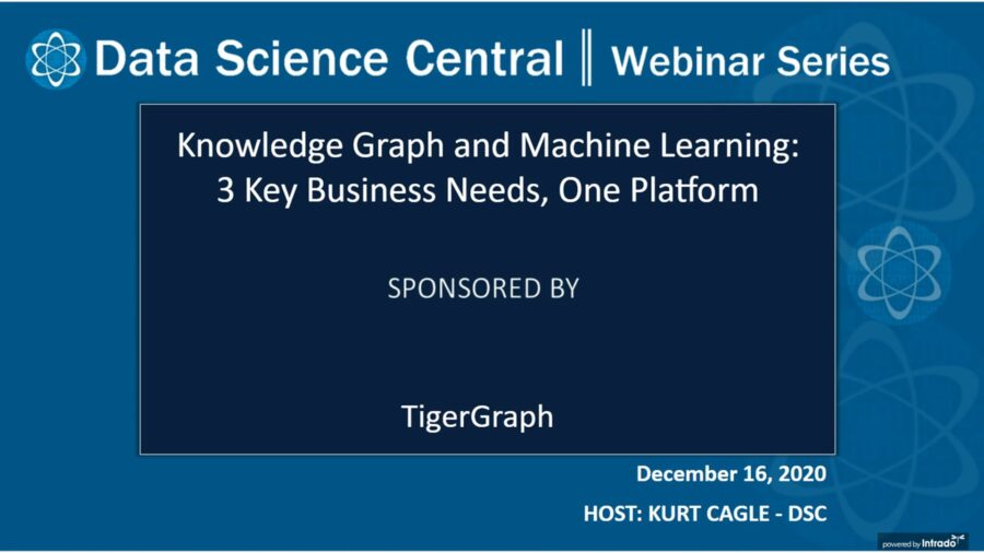 DSC Webinar Series: Knowledge Graph and Machine Learning: 3 Key Business Needs, One Platform – Vimeo thumbnail