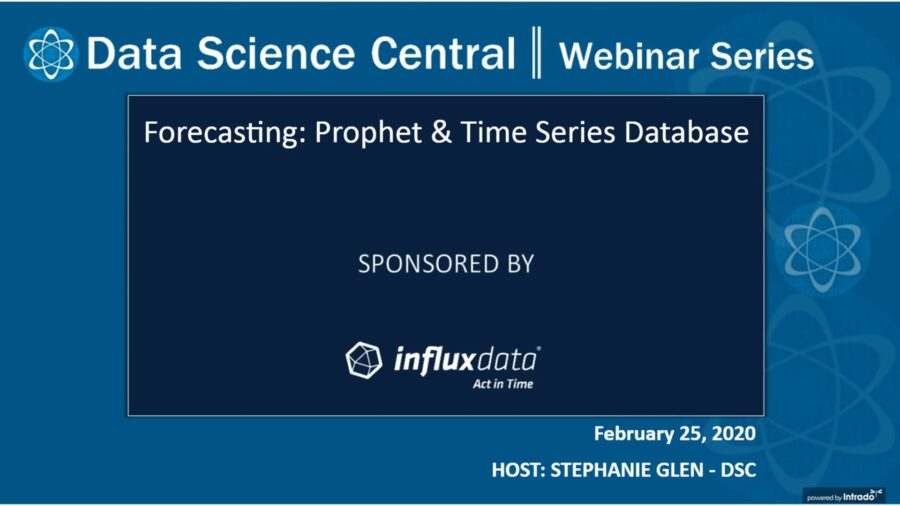 DSC Webinar Series: Forecasting: Prophet & Time Series Database – Vimeo thumbnail