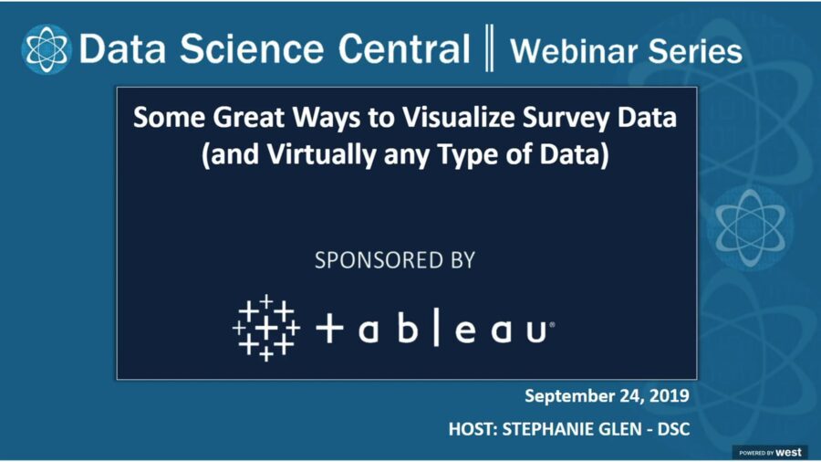 DSC Webinar Series: Some Great Ways to Visualize Survey Data (and Virtually any Type of Data) – Vimeo thumbnail