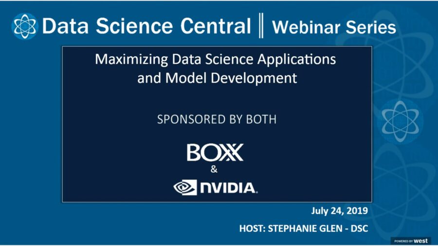 DSC Webinar Series: Maximizing Data Science Applications and Model Development – Vimeo thumbnail