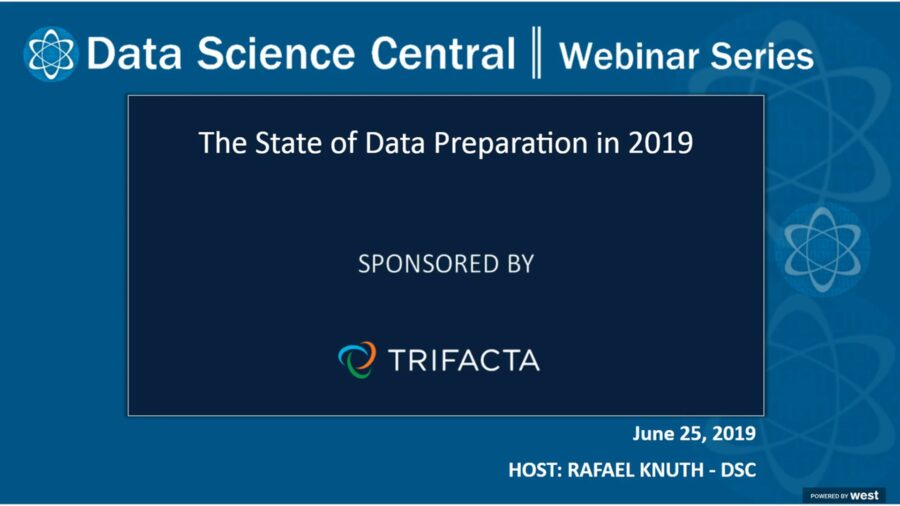 DSC Webinar Series: The State of Data Preparation in 2019 – Vimeo thumbnail