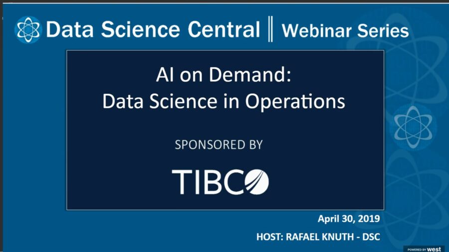 DSC Webinar Series: AI on Demand: Data Science in Operations – Vimeo thumbnail