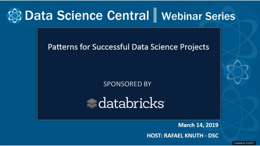 DSC Webinar Series: Patterns for Successful Data Science Projects – Vimeo thumbnail