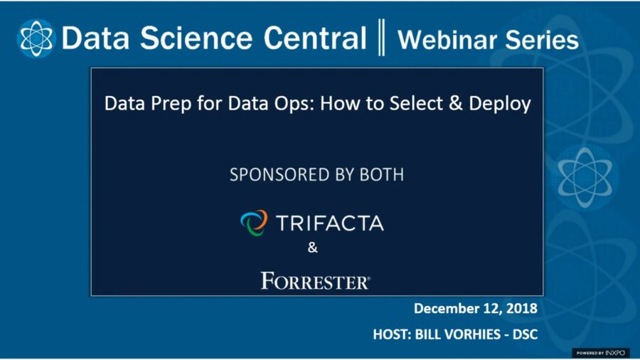 DSC Webinar Series: Data Prep for Data Ops: How to Select & Deploy – Vimeo thumbnail