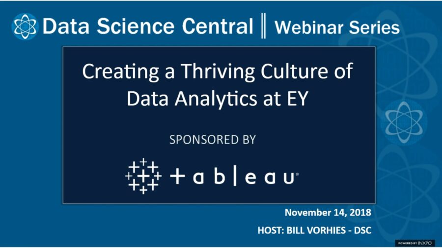 DSC Webinar Series: Creating a Thriving Culture of Data Analytics at EY – Vimeo thumbnail