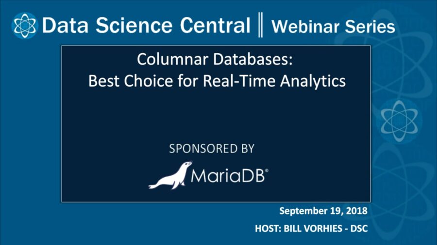 DSC Webinar Series: Columnar Databases: Best Choice for Real-Time Analytics – Vimeo thumbnail