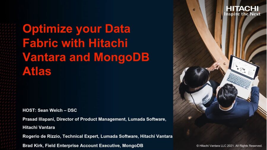 DSC Webinar Series: Optimize Your Data Fabric with Hitachi Vantara and MongoDB Atlas – Vimeo thumbnail